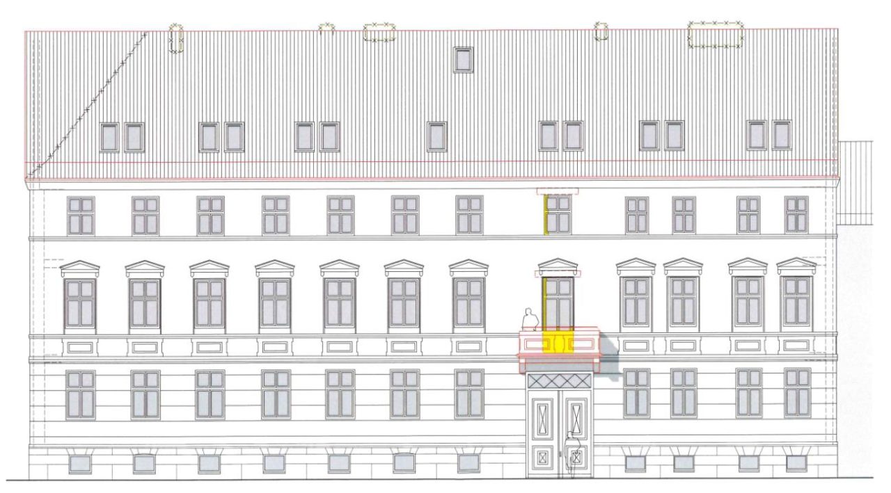 Friedrich-Wilhelm 2-3 Ansicht Friedrich-Wilhelm Straße